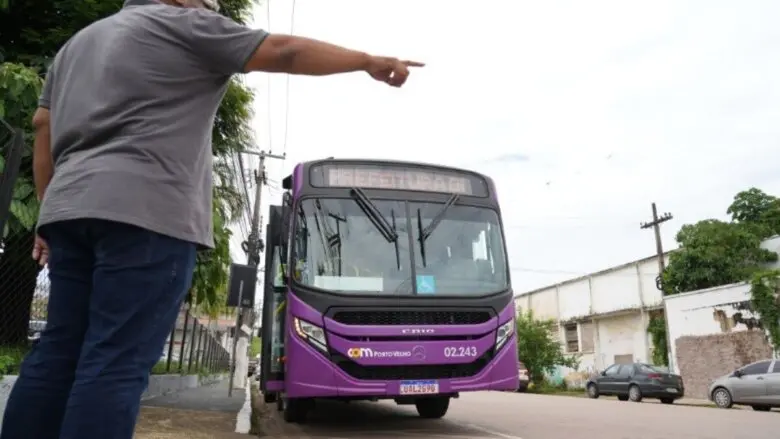 Transporte público será gratuito em Porto Velho nos dois turnos