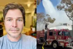 Vídeo: Casa de Erik Marmo é atingida por incêndio nos EUA e ator mostra cenário devastador Vídeo: Casa de Erik Marmo é atingida por incêndio nos EUA e ator mostra cenário devastador