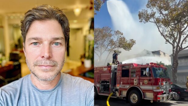 Vídeo: Casa de Erik Marmo é atingida por incêndio nos EUA e ator mostra cenário devastador Vídeo: Casa de Erik Marmo é atingida por incêndio nos EUA e ator mostra cenário devastador