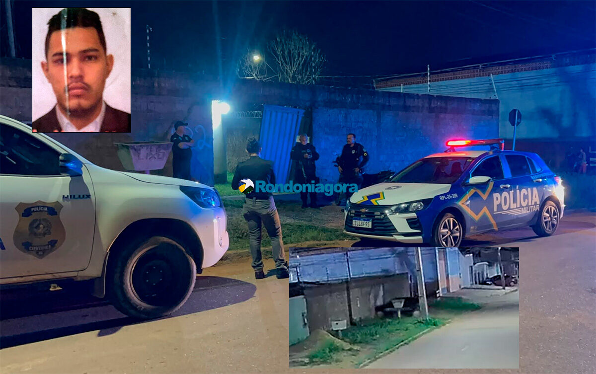 Vídeo: criminosos derrubam portão com carro, invadem casa e matam apenado a tiros em Porto Velho