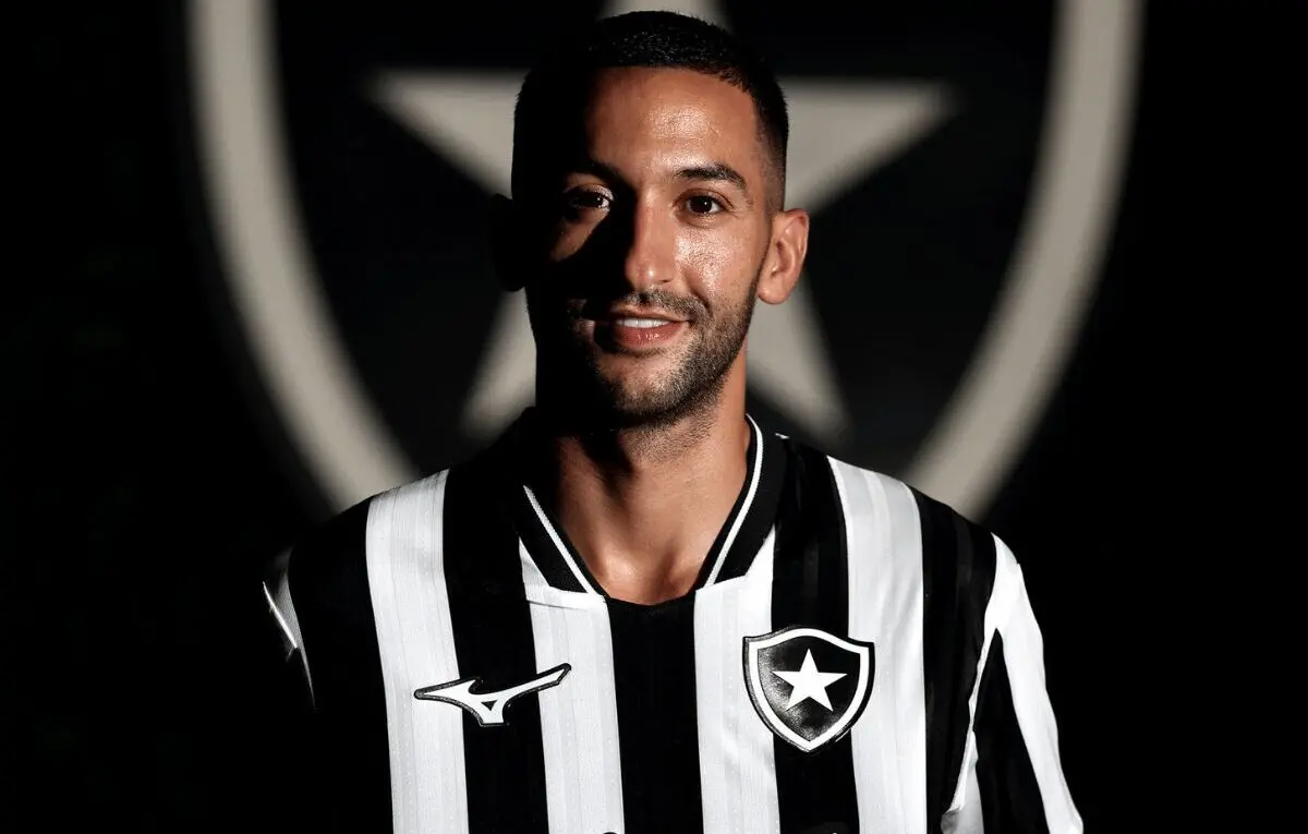 Ziyech será apresentado à torcida do Botafogo antes de jogo do Brasileirão