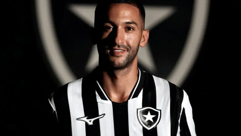 Ziyech será apresentado à torcida do Botafogo antes de jogo do Brasileirão