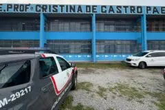Alunos passam mal após comer bolo levado por mãe de estudante em escola de SP Foto: Abraão Cruz/TV Globo