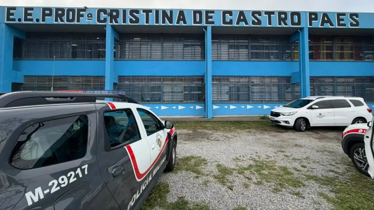 Alunos passam mal após comer bolo levado por mãe de estudante em escola de SP Foto: Abraão Cruz/TV Globo