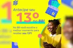 Banco do Brasil envia mensagens sobre antecipar 13º no dia da eleição