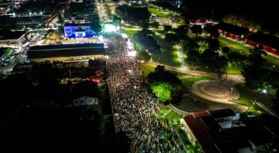 Banda K7 encerra programação dos 112 anos de Porto Velho