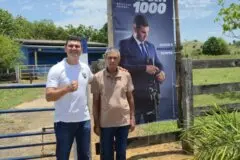Braguin destaca defesa dos direitos dos militares da reserva durante caminhada por Rondônia