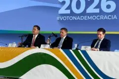 Brasil quer reconhecimento do resultado e pacificação, diz Alcolumbre