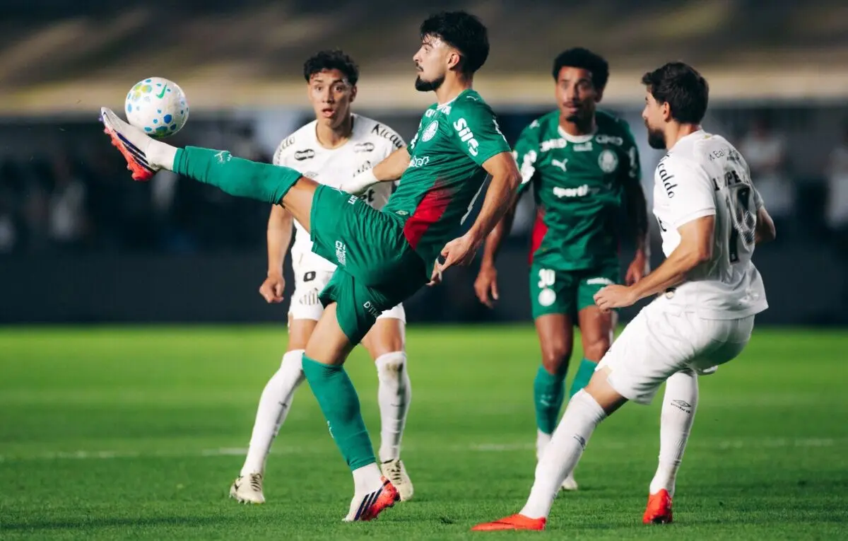 Brasileirão: Palmeiras aposta em bom retrospecto contra o Santos