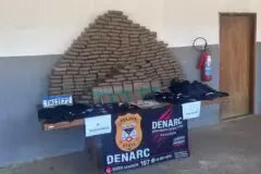 Centenas de tabletes de skunk são apreendidos durante operação do Denarc na zona sul de Porto Velho