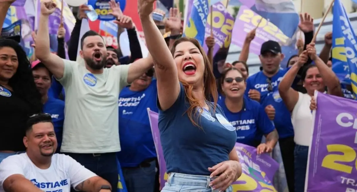 Cristiane Lopes é a deputada federal mais votada do Podemos e garante reeleição