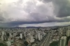 Defesa Civil alerta para chuva forte em Belo Horizonte
