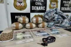 Denarc apreende 5 kg de skunk em imóvel usado como depósito de drogas do CV
