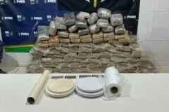Denúncia de moradores leva PM a encontrar mais de 100 kg de drogas em Porto Velho