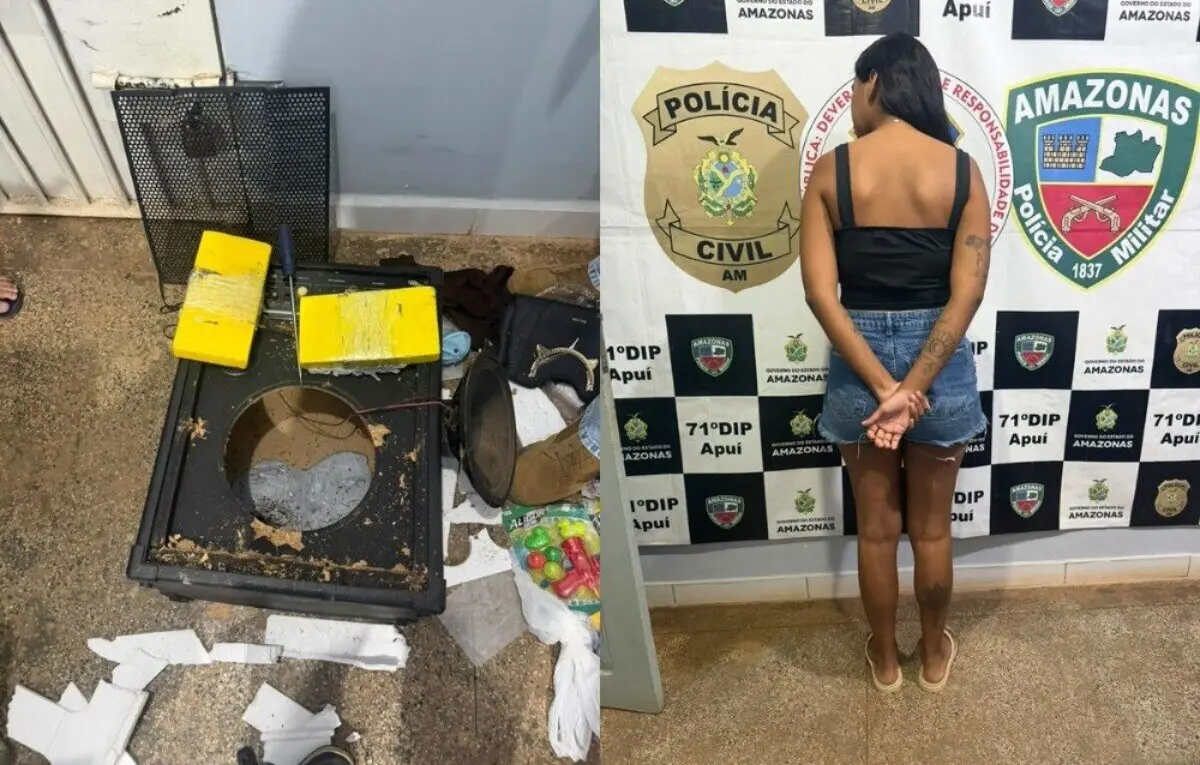 Droga escondida em micro-ondas leva polícia a descobrir remessas de entorpecentes para o Amazonas