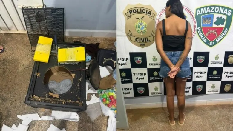 Droga escondida em micro-ondas leva polícia a descobrir remessas de entorpecentes para o Amazonas