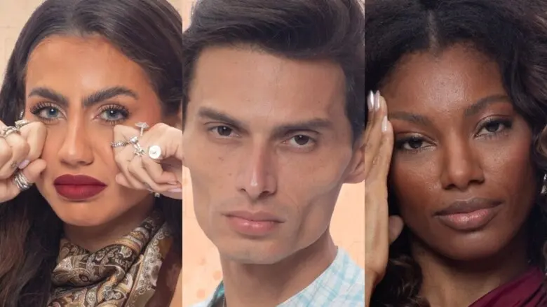 Enquete A Fazenda 18: quem deve ficar entre Catherine, Gabriel e Tina. Vote