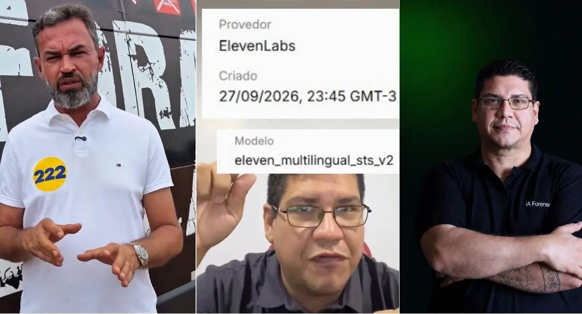 Especialista em IA aponta farsa em áudio contra Bruno Scheid, que reage: “Nós vamos chegar a quem fez isso”