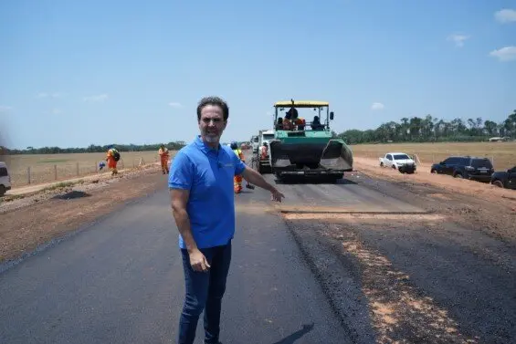Expresso Porto começa a ser pavimentada e abre caminho para aliviar trânsito em Porto Velho