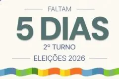 Faltam 5 dias: eleitores não podem ser presos a partir desta terça