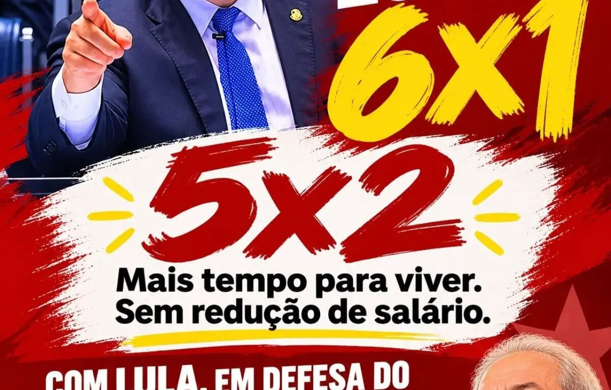 Fim da escala 6×1: vitória do presidente Lula e do trabalhador brasileiro