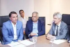 Flávio Bolsonaro se reúne com senador Bagattoli e FPA para discutir os rumos do setor produtivo