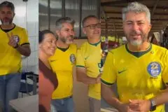 Governador eleito Marcos Rogério vota na Escola Aluízio Ferreira em Ji-Paraná no início da manhã
