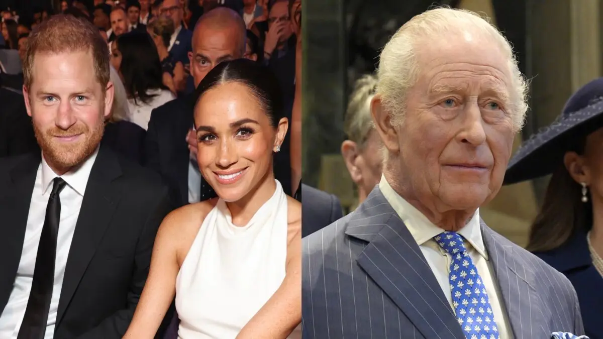 Harry e Meghan ainda não encontraram rei Charles desde volta ao Reino Unido; fontes revelam motivo Harry deve tentar restabelecer relação com o pai, diz especialista (Foto: Getty)