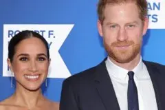 Harry e Meghan decidem se vão ou não passar o Natal com a Família Real Meghan e Harry negociam segurança especial (Foto: Getty)
