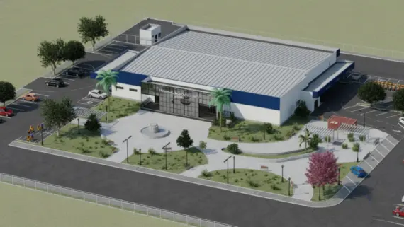 Projeto arquitetônico do novo Terminal Rodoviário Interestadual