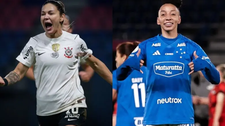 Libertadores Feminina: Corinthians e Cruzeiro buscam a final do torneio