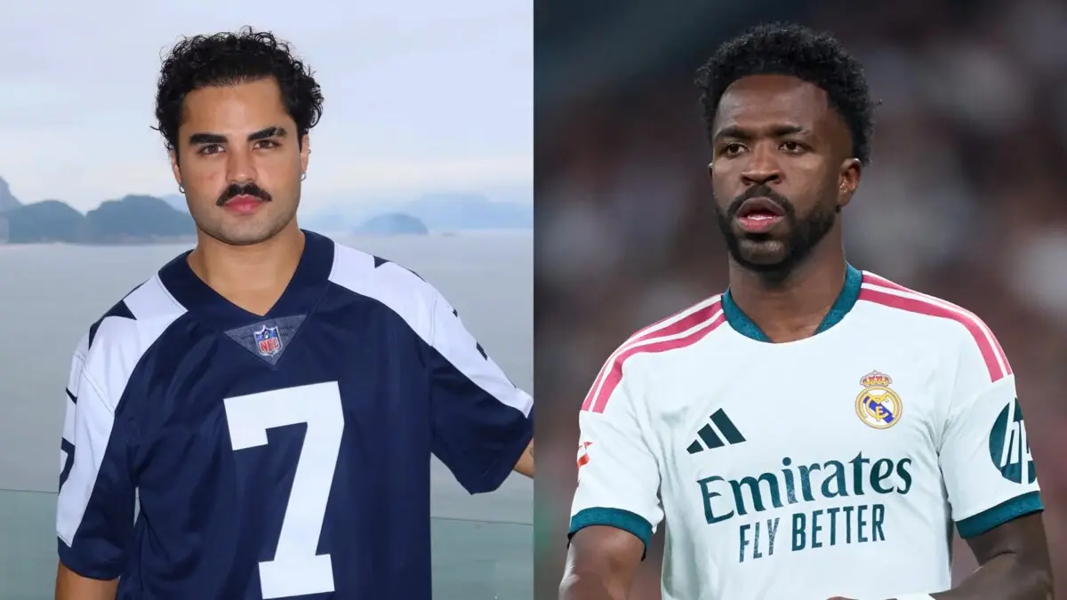 Lucas Guedez faz exposed após unfollow de Vini Jr. e revela atitude do jogador com Virginia: “Aprontou todas”; assista Lucas e Vini