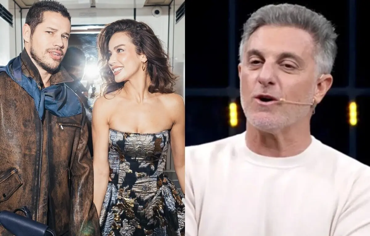 Luciano Huck choca José Loreto e Fernanda Marques com pergunta indiscreta