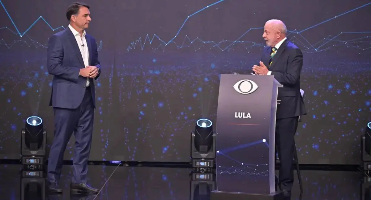 Lula e Flávio trocam acusações em debate na Band e divergem sobre segurança e saúde
