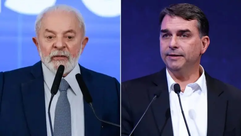 Lula tem 50,6% contra 49,4% de Flávio em votos válidos, diz Vox