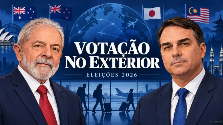Lula vence em 40 países; Flávio Bolsonaro, em 12, na votação no exterior