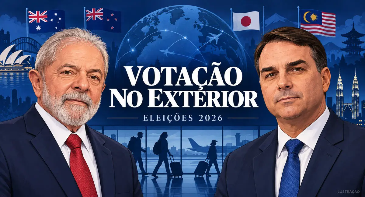 Lula vence em 40 países; Flávio Bolsonaro, em 12, na votação no exterior