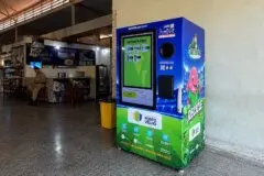 Máquinas de reciclagem que pagam via Pix chegam a Porto Velho