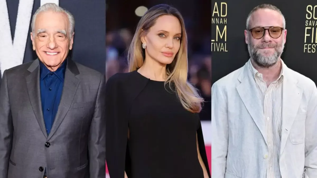 Martin Scorsese revela como Seth Rogen “arruinou” seu filme sobre Cleópatra com Angelina Jolie; assista Martin Scorsese Angelina Jolie Seth Rogen. (Foto: Getty)