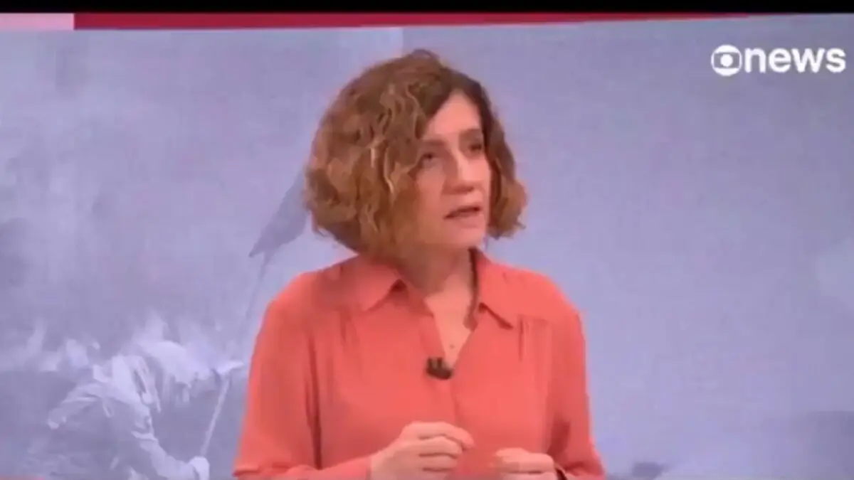 Miriam Leitão tem mal-estar ao vivo na GloboNews e preocupa apresentadora; assista (Foto: Reprodução/ GloboNews)