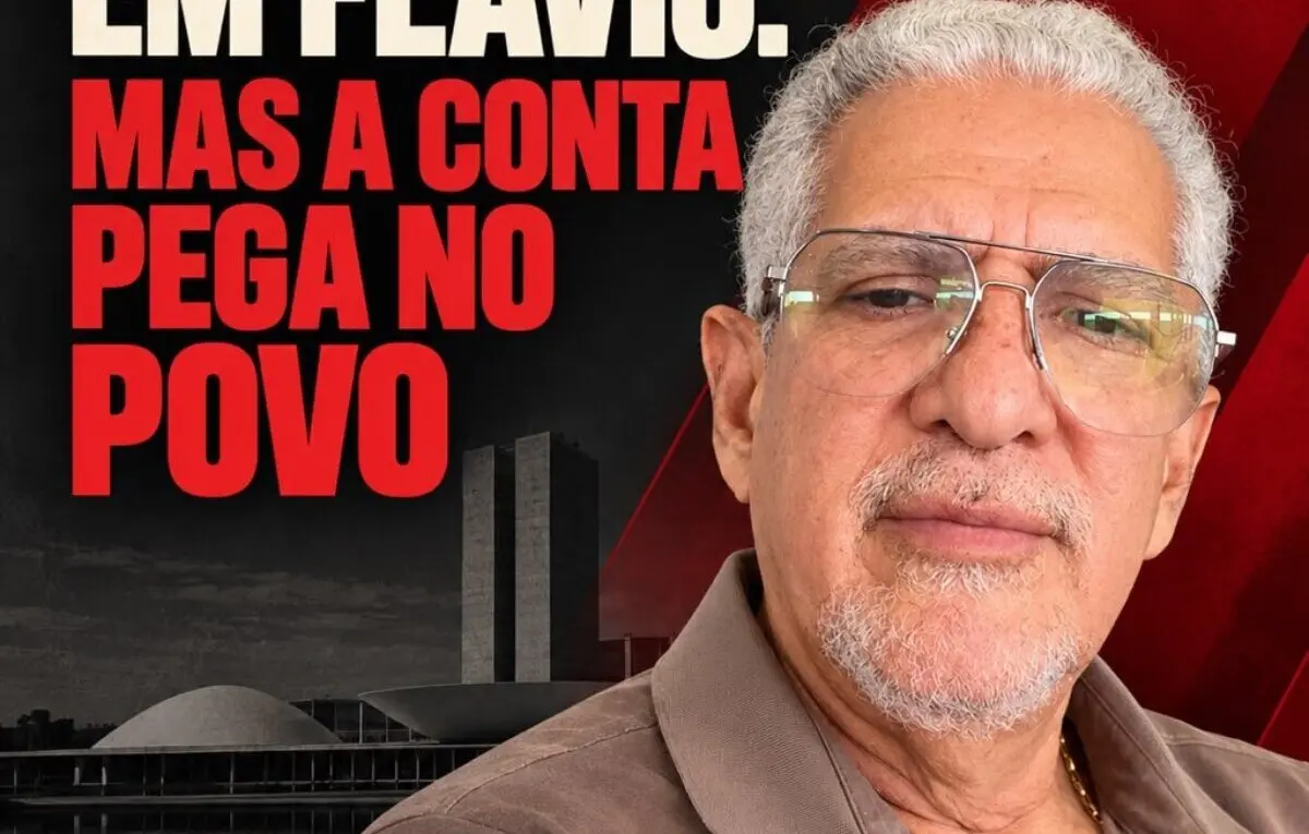 Nada pega em Flávio. Mas a conta pega no povo