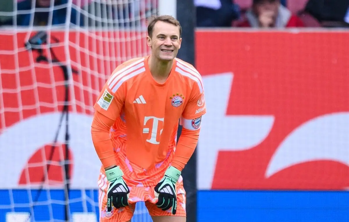 Neuer tem falha bizarra e Bayern de Munique empata com Augsburg