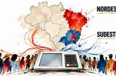 Nordeste mantém força do PT; Sudeste reduz diferença