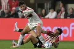Paquetá aprova empate do Flamengo com o Estudiantes: “Jogo inteligente”