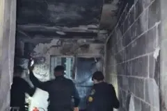 PM destaca ajuda de moradores e funcionários durante incêndio que deixou mulher na UTI em Porto Velho