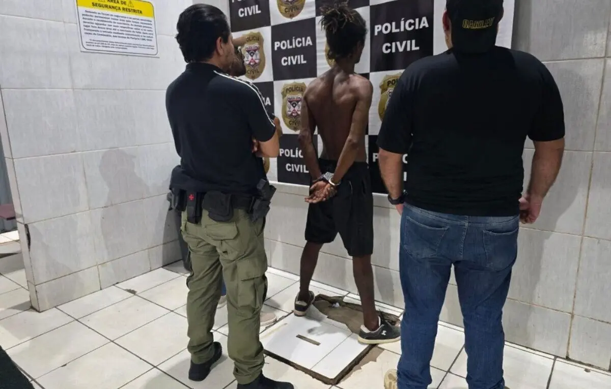 Polícia prende suspeito de estuprar e assassinar mulher em situação de rua