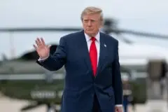 “Por mim, tudo bem”, diz Trump sobre Flávio Bolsonaro nos EUA