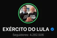 Presidente do TSE autoriza reativação do canal “Exército do Lula” no WhatsApp após registro formal