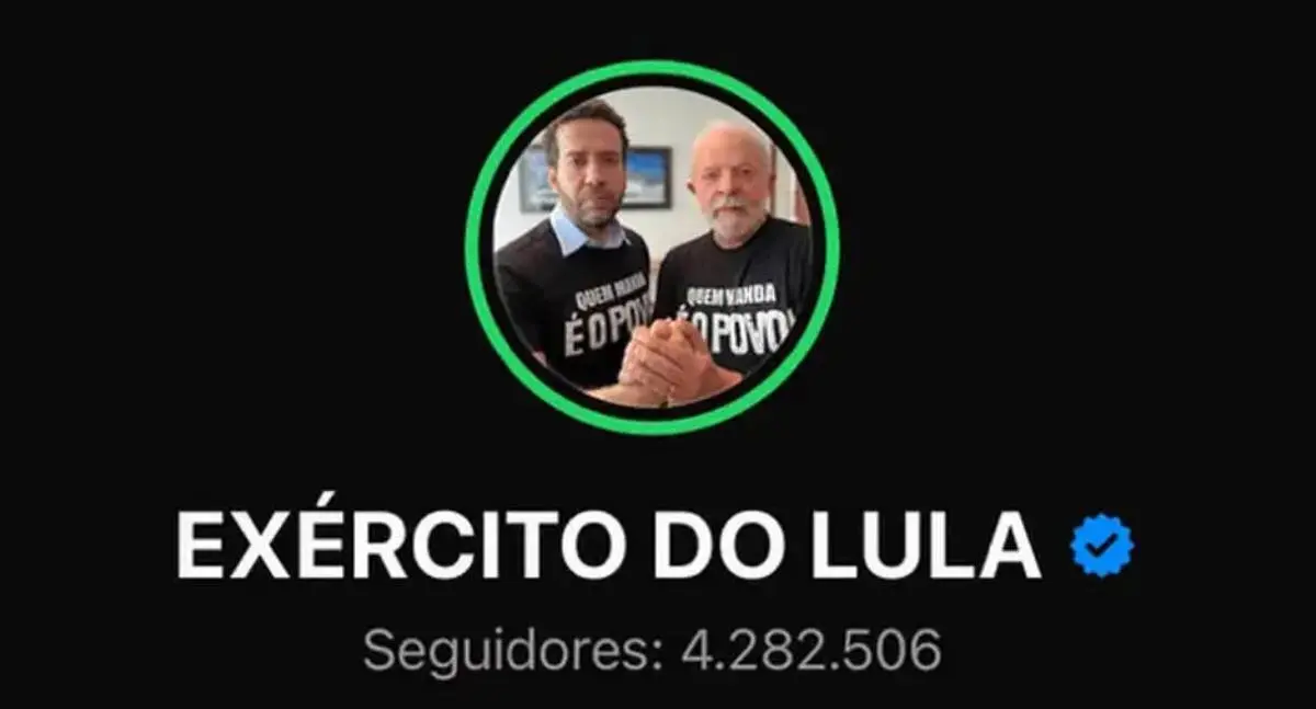 Presidente do TSE autoriza reativação do canal “Exército do Lula” no WhatsApp após registro formal