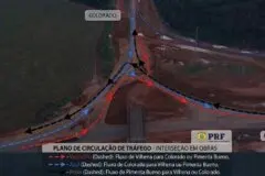 PRF anuncia mudanças no trânsito da BR-364 entre Vilhena e acessos a outras cidades